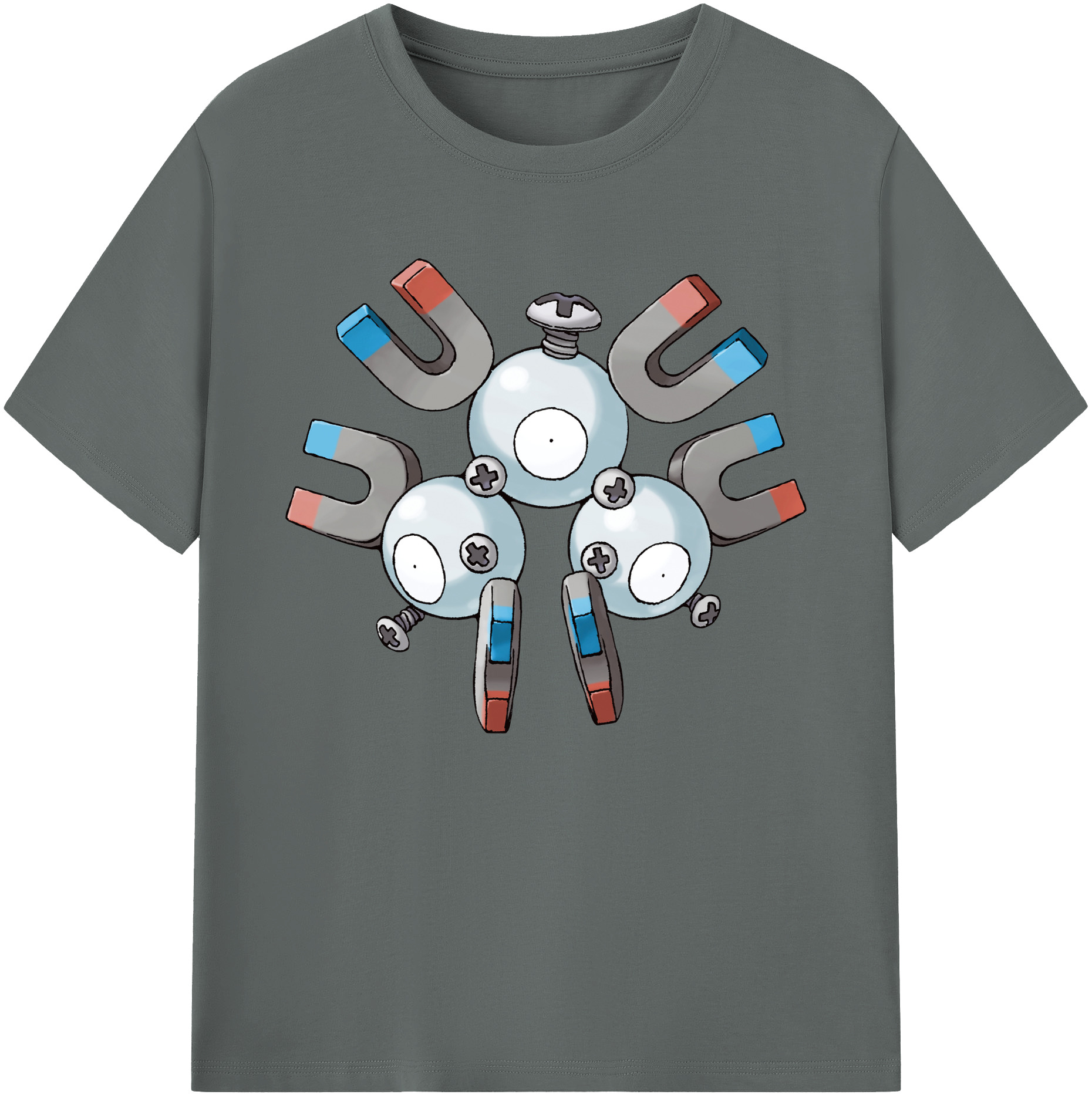 （画像用） ポケットモンスター Pokémon 綿100％ メンズ半袖Tシャツ｜肌触りやわらか＆通気性